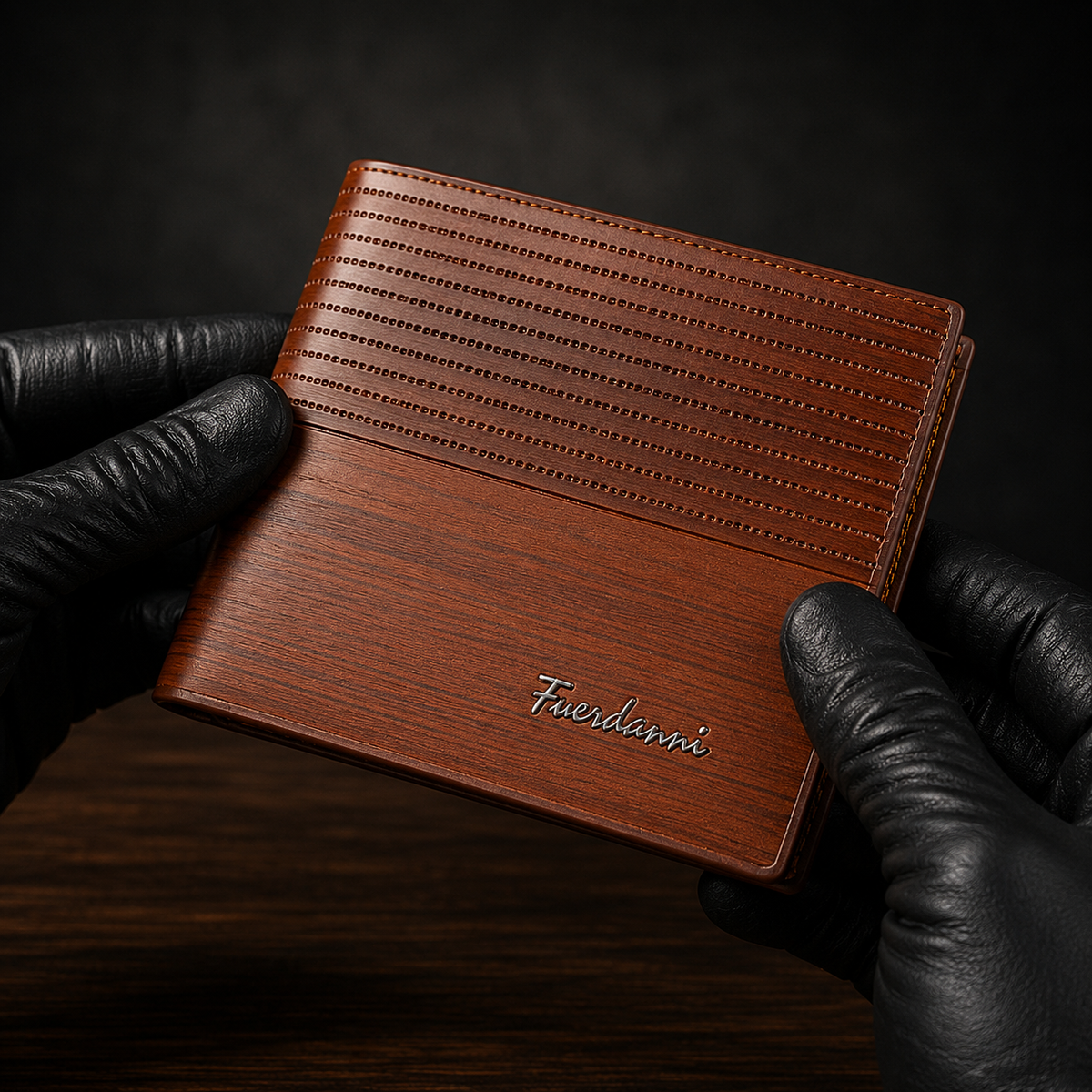 Classic Fuerdanni Leather Bifold Wallet